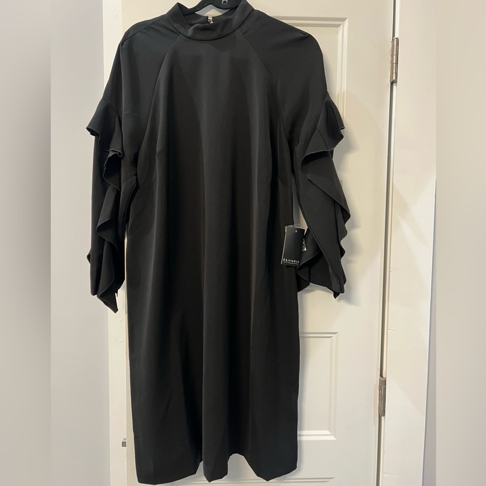 Eloquii Black Dress NWT